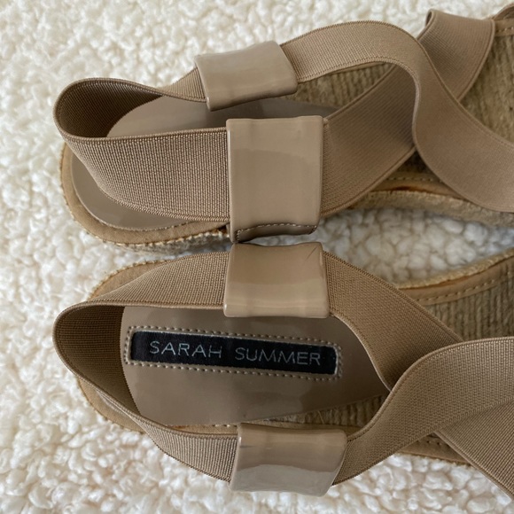 Sarah Summer Cloth Elastic Sandals - Picture 9 of 16